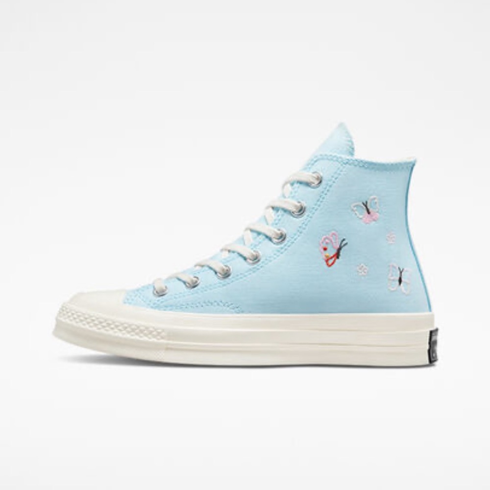 Light Blue Converse - Picture 2 of 8